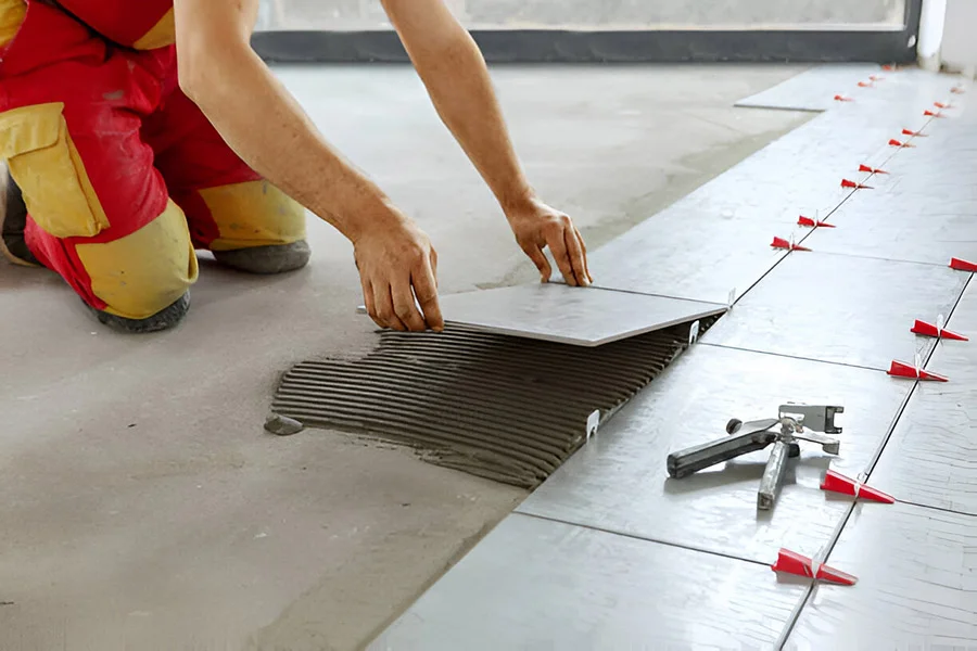 How Do You Install Ceramic Floor Tile in Glen Burnie, MD